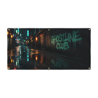 GHOSTLINE CLUB Tokyo Alley Matte Banner